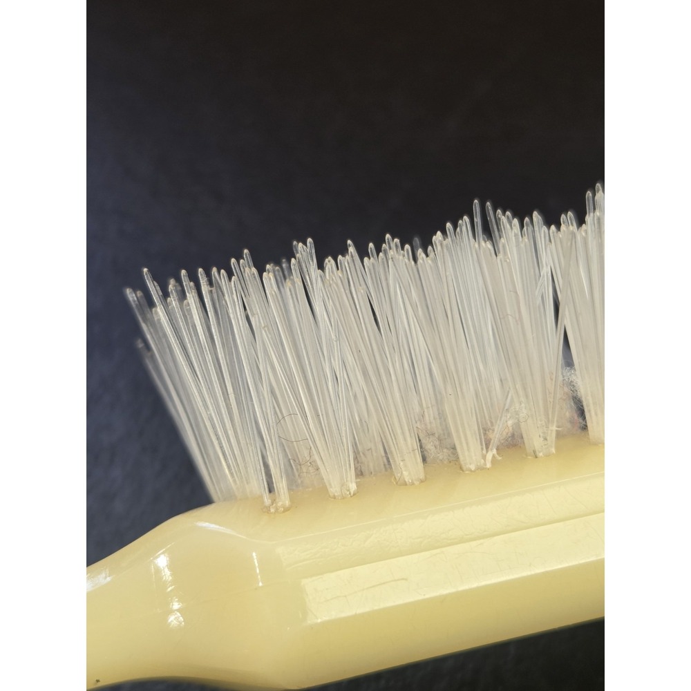 Stanley Lady Catherine Vintage All Nylon 5 Row Hairbrush Pre-owned-Ivory - Picture 9 of 14